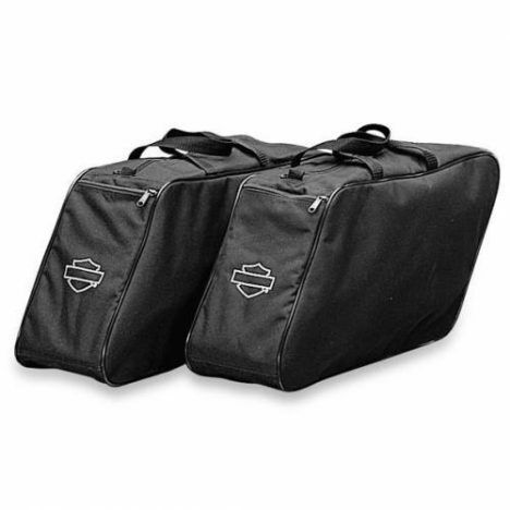 Borse interne Harley Davidson Touring con cerniere zip per Road Glide